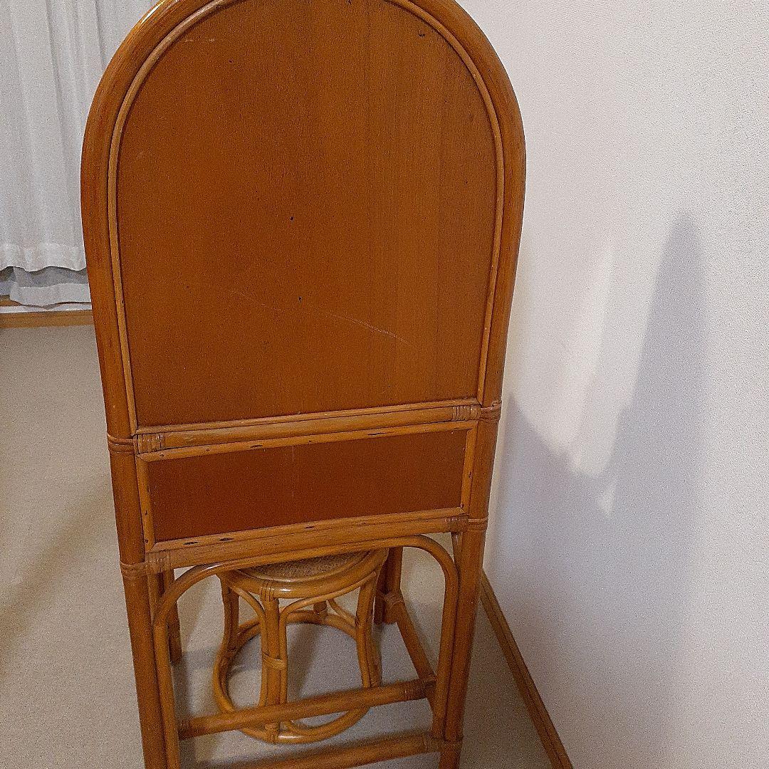 ナチュラルラタン ドレッサー・鏡台