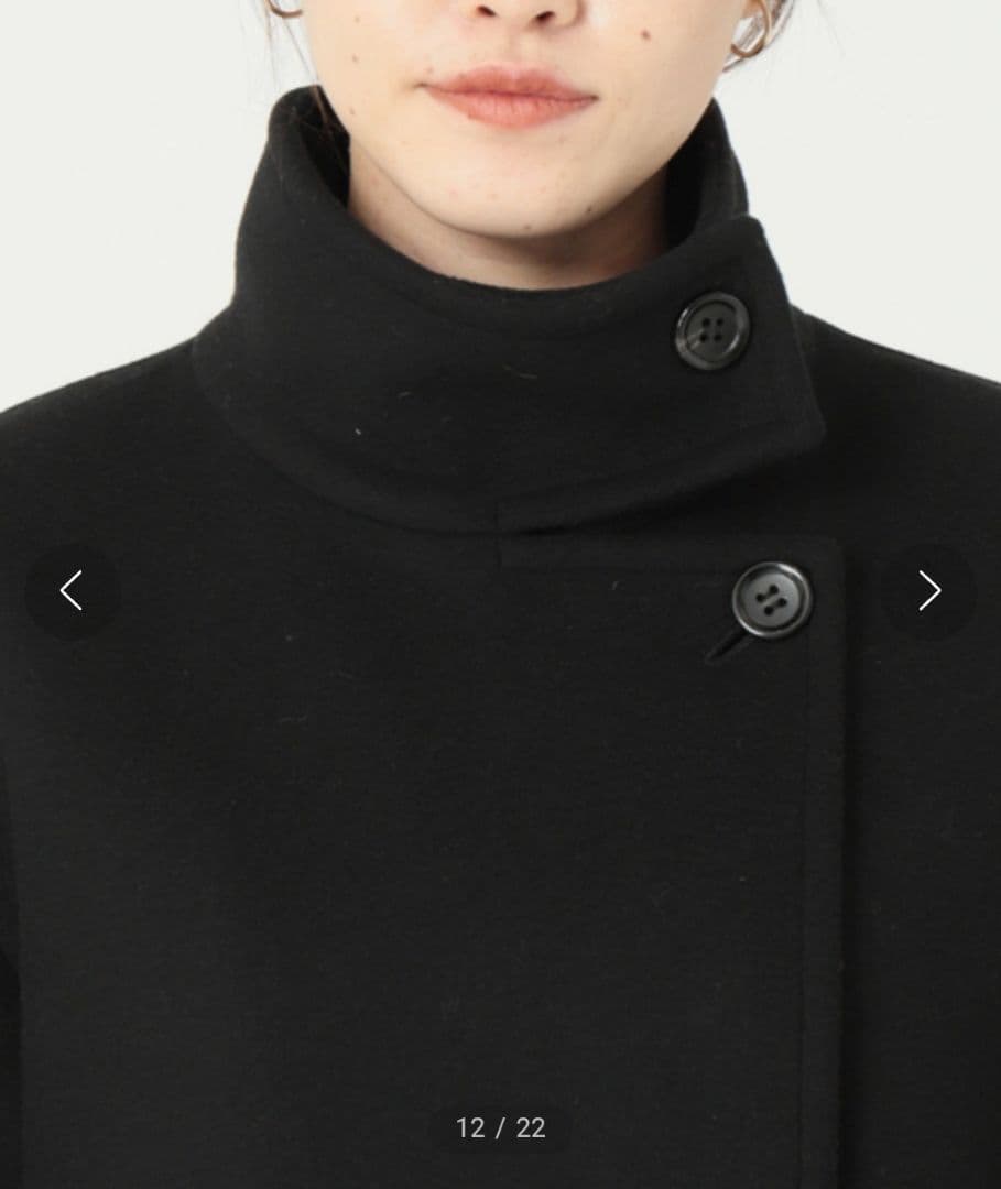 ジャーナルスタンダード MANTECOトップビーバースタンドショートコート