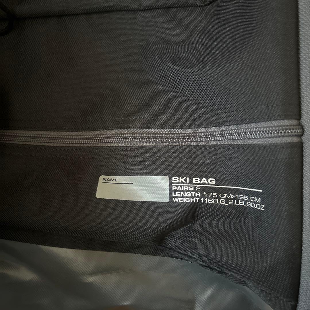 サロモン　スキーバッグ　2ペア用