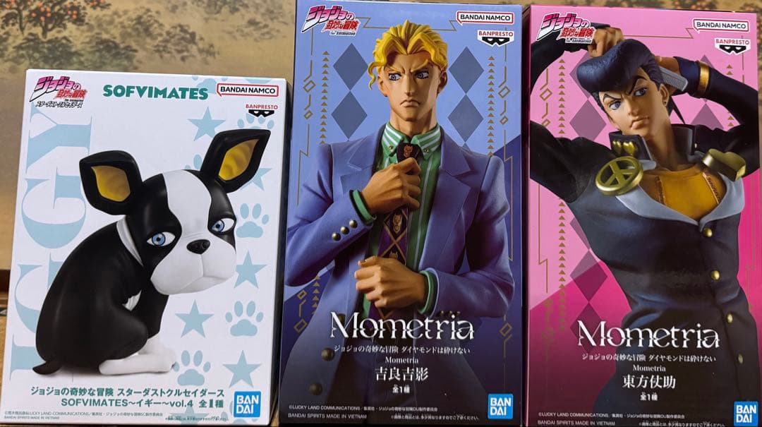 【最新作】 ジョジョ Mometria 東方仗助 吉良吉影 イギー　フィギュア