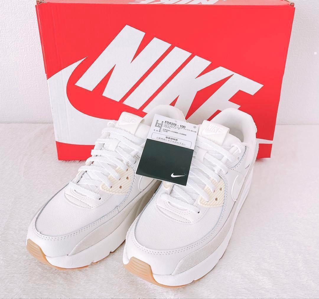 新品未使用❣️ ナイキ エア マックス 90 LV8 ホワイト スニーカー★