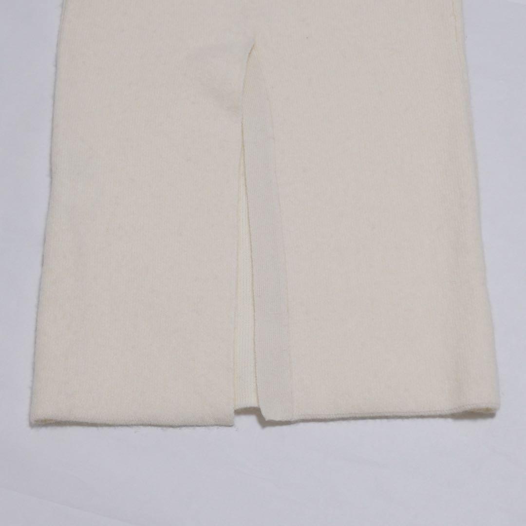 25AW anuans カシミヤブレンドキャミソールニットワンピース