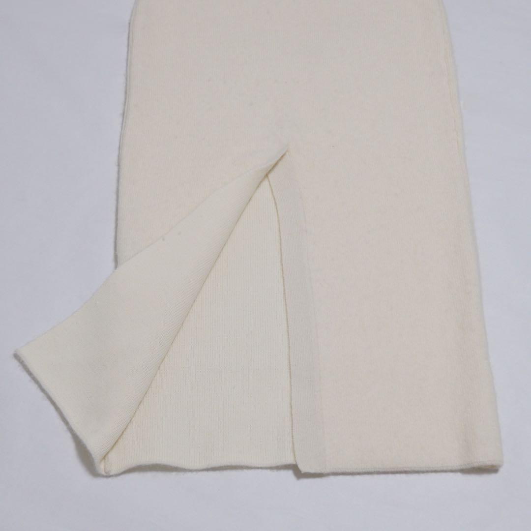 25AW anuans カシミヤブレンドキャミソールニットワンピース