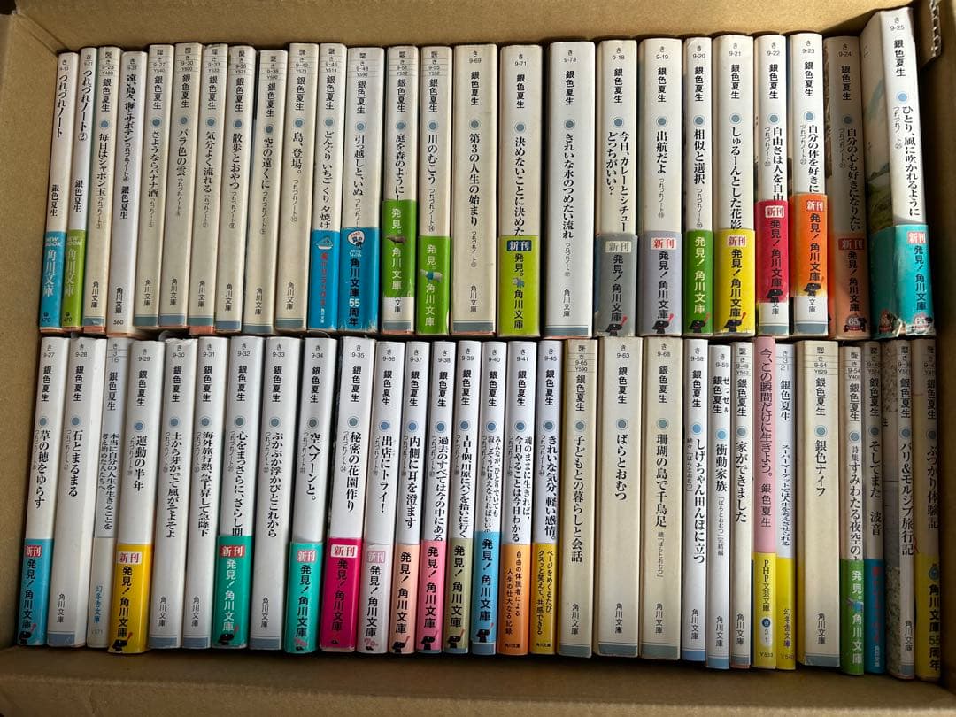 銀色夏生　つれづれノート1〜44巻（41〜43抜け）他、まとめ売り55冊セット