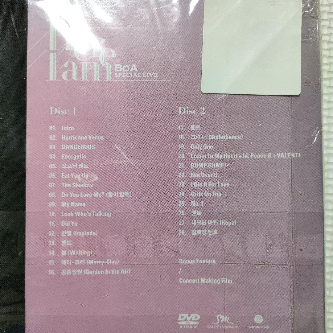難あり ◆ BoA SPECIAL LIVE  Here I am 韓国盤DVD