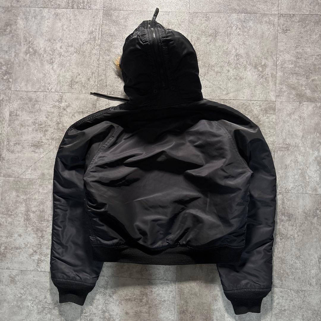 希少xs alpha n-2b flight jacket 短丈　ボックス　現行