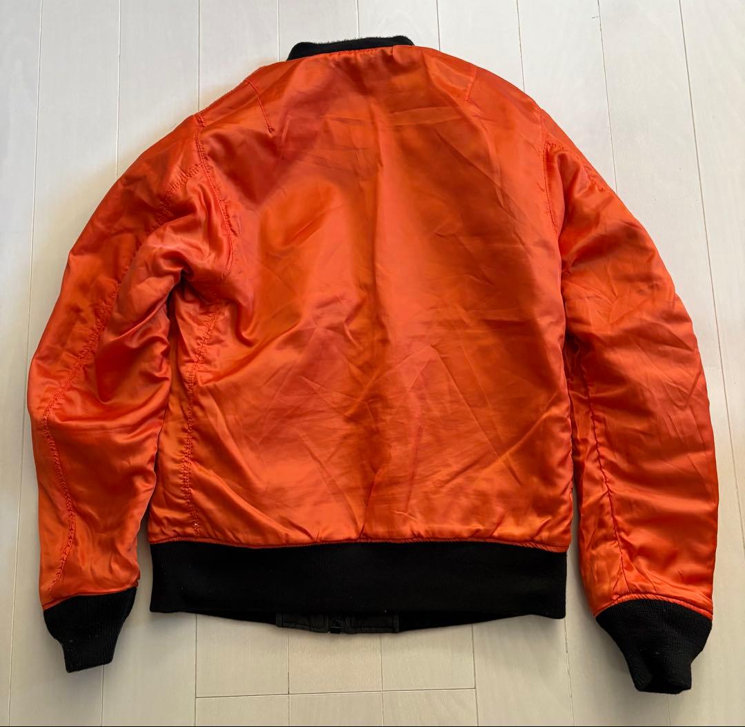 AVIREX アヴィレックス 35周年 MA-1 フライトジャケット Ｍ　黒