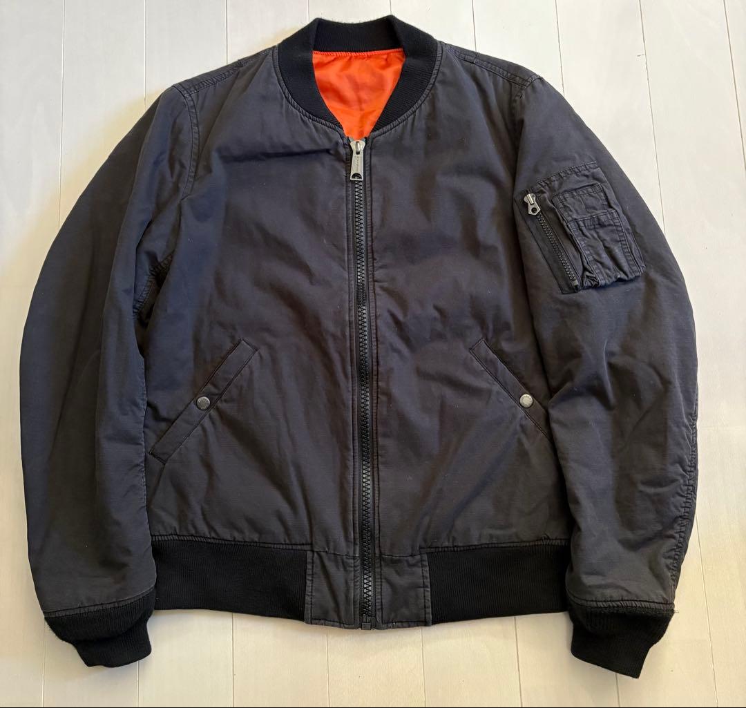 AVIREX アヴィレックス 35周年 MA-1 フライトジャケット Ｍ　黒