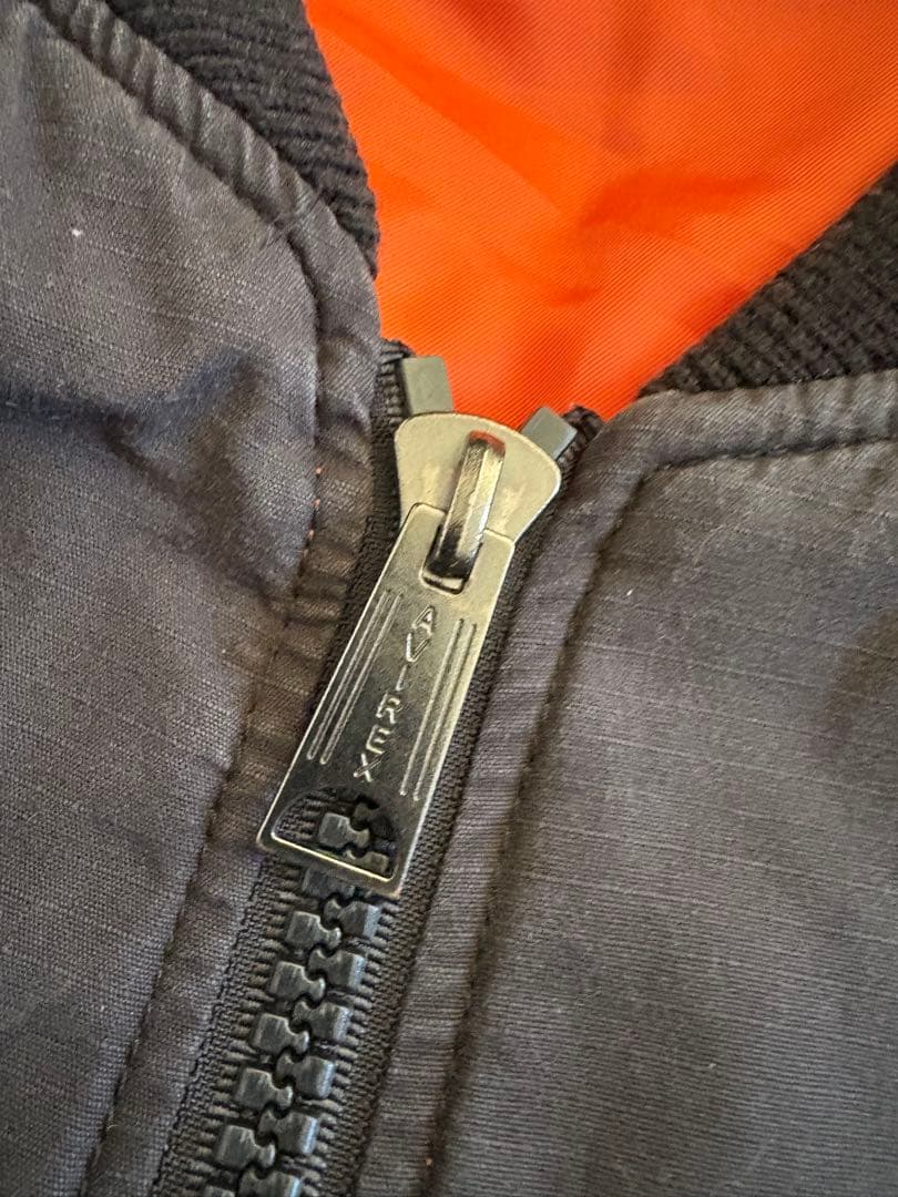 AVIREX アヴィレックス 35周年 MA-1 フライトジャケット Ｍ　黒