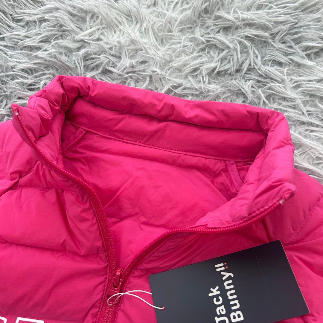 新品　ジャックバニー　ジャケット　中綿　ピンク フルジップ　ブルゾン　サイズ2