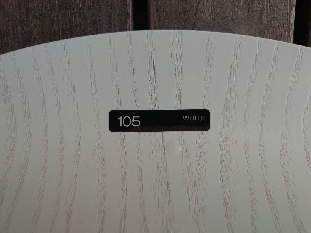 【展示品】フリッツハンセン／セブンチェア／カラードアッシュホワイト／クローム脚①