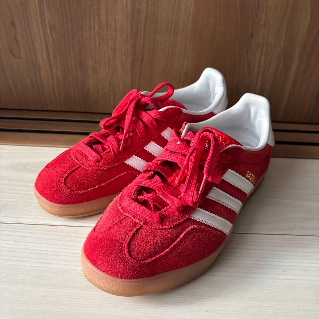 adidas アディダス GAZELLE INDOOR ガゼル インドア　レッド