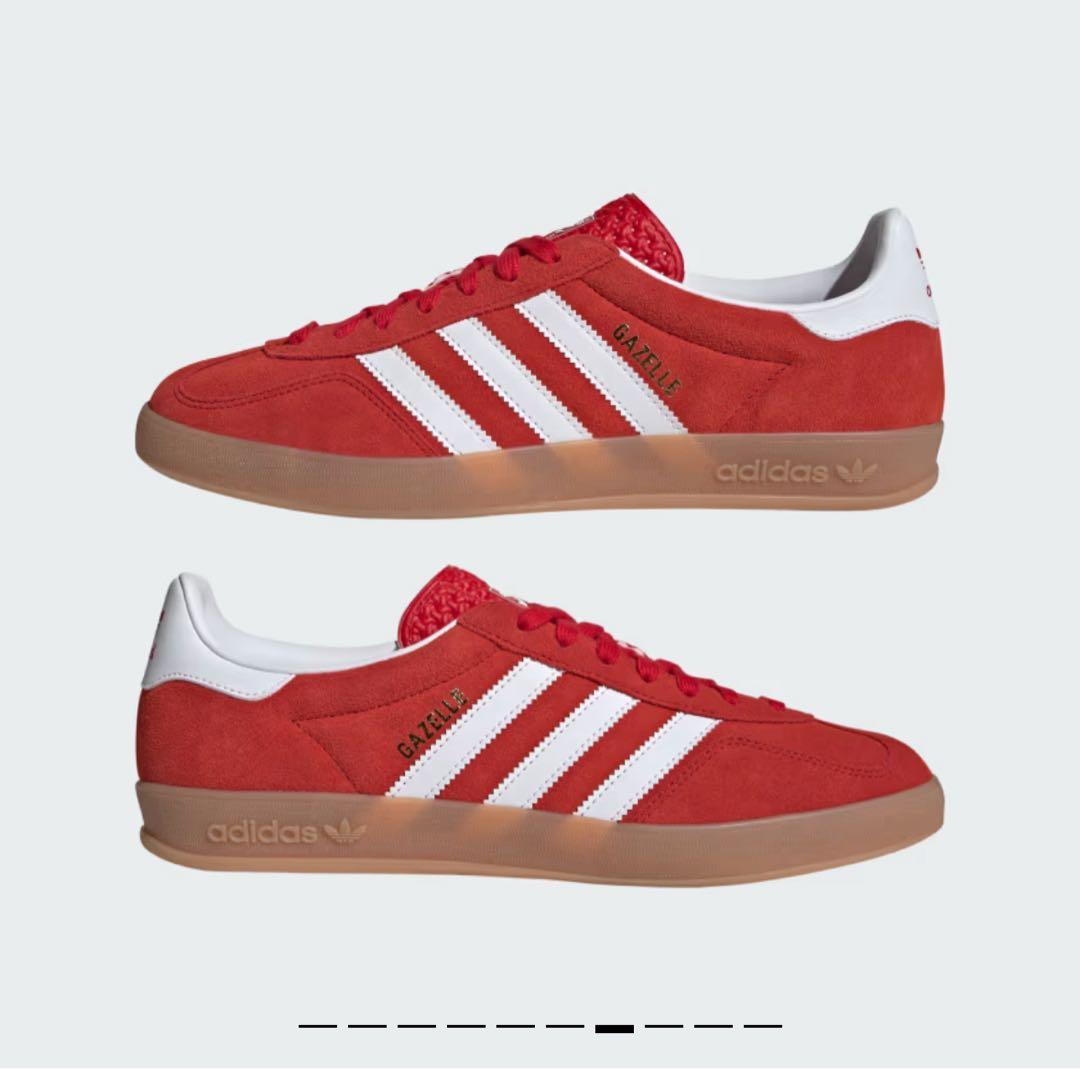 adidas アディダス GAZELLE INDOOR ガゼル インドア　レッド