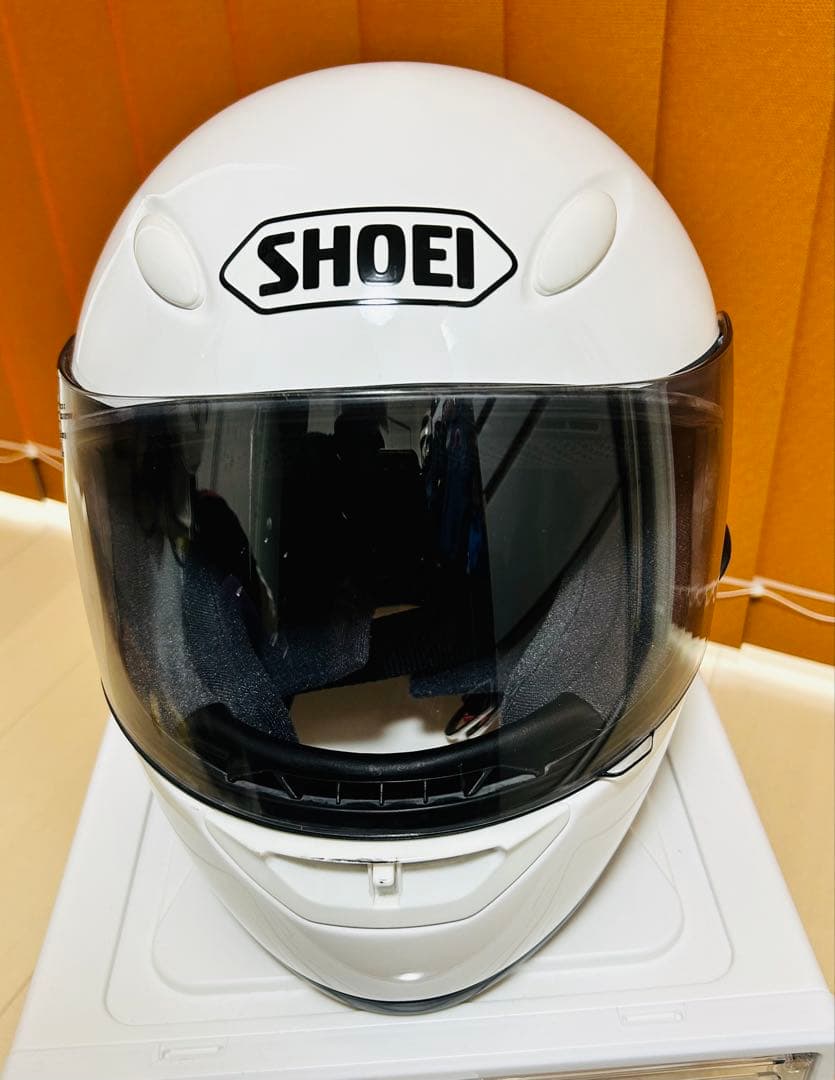 SHOEI フルフェイスヘルメット ホワイト X-KIDS 子供用