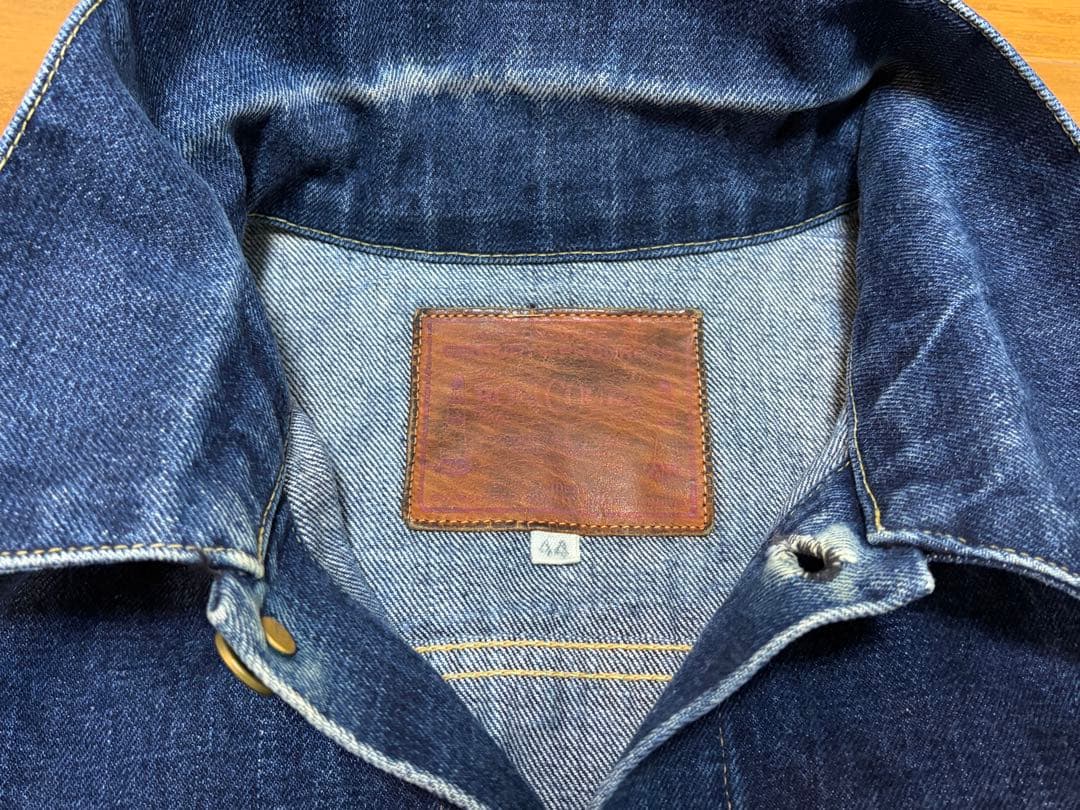 BONCOURAボンクラ／サードＧジャン　デニムジャケット インディゴ442XL