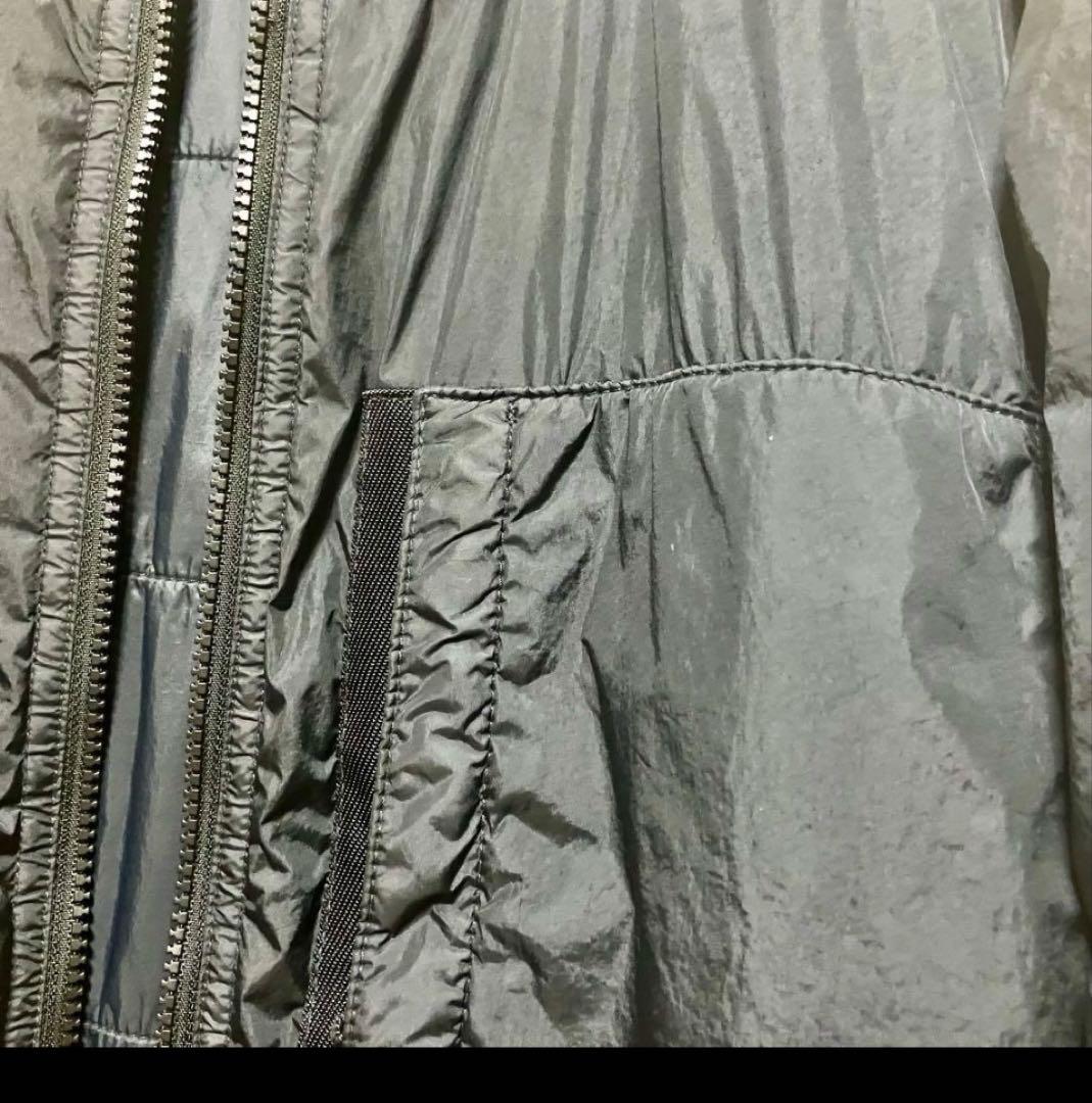 ストーンアイランド ブラック ボンバージャケット MA-1中綿アウター 黒