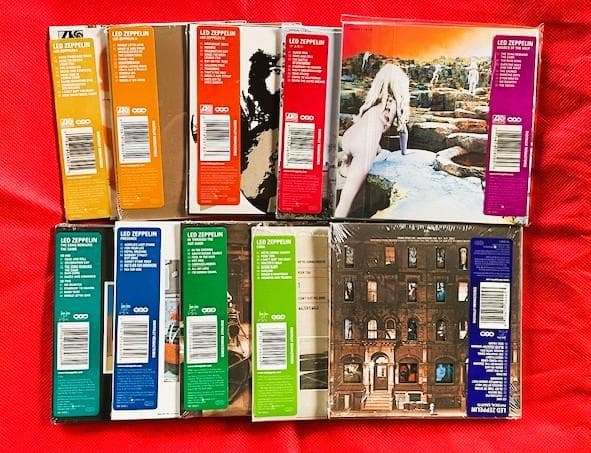 レッド・ツェッペリン EUオリジナル E式 紙ジャケット 10作品セット