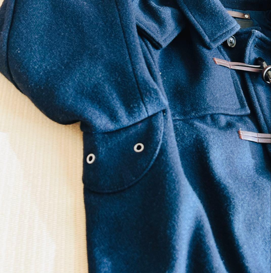 COACH ネイビー ダッフルコート コーチ ネイビーブルー