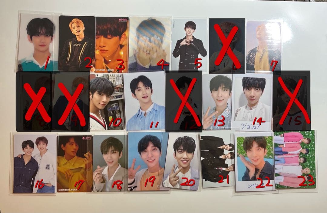 seventeenジョシュア　トレカ⚠️説明欄閲覧希望⚠️