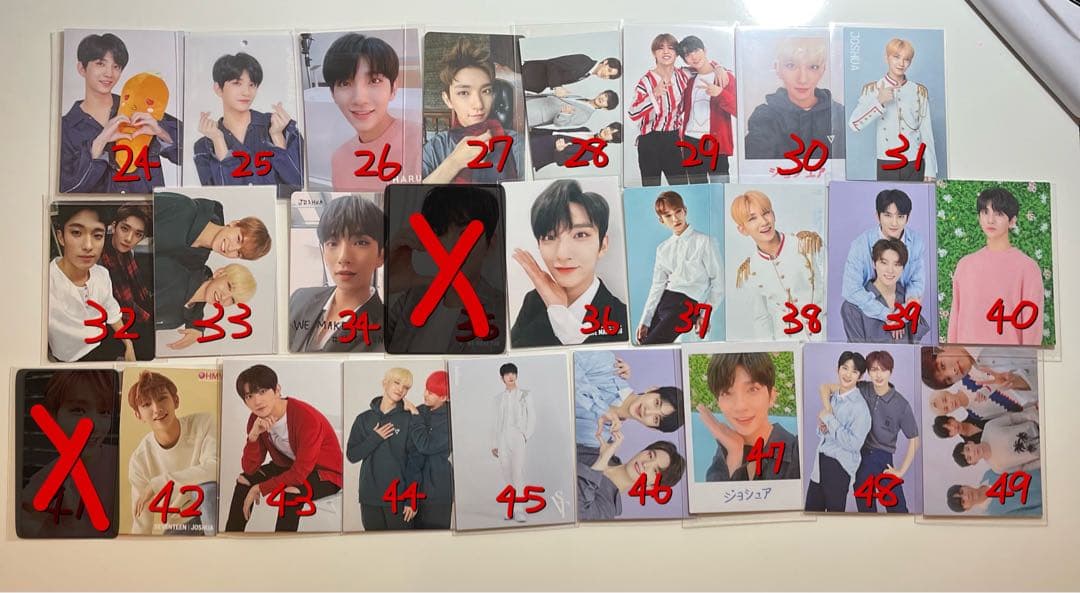 seventeenジョシュア　トレカ⚠️説明欄閲覧希望⚠️