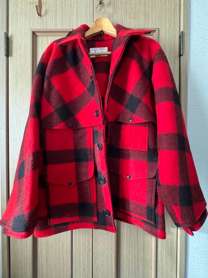 【未使用】フィルソン　ダブルマッキーノクルーザー　コート　ジャケット　42