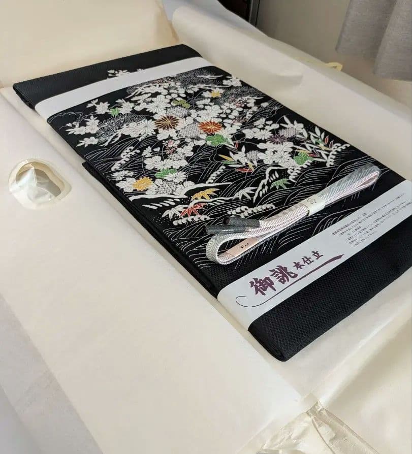 正絹老舗染匠成謙工房御所解高級9寸名古屋