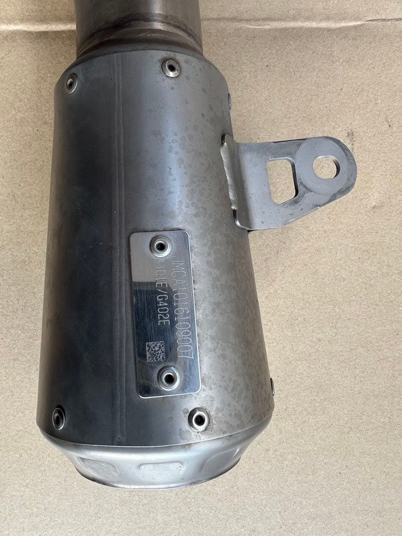 YZF-R25、MT-25 YZF-R3 MT-03 マフラー