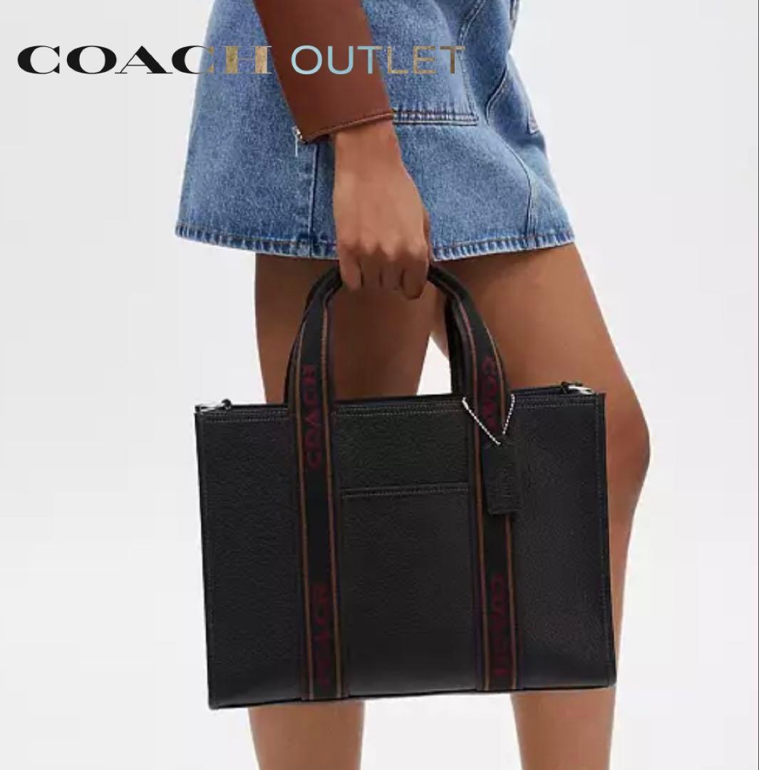 COACH ブラック トートバッグ