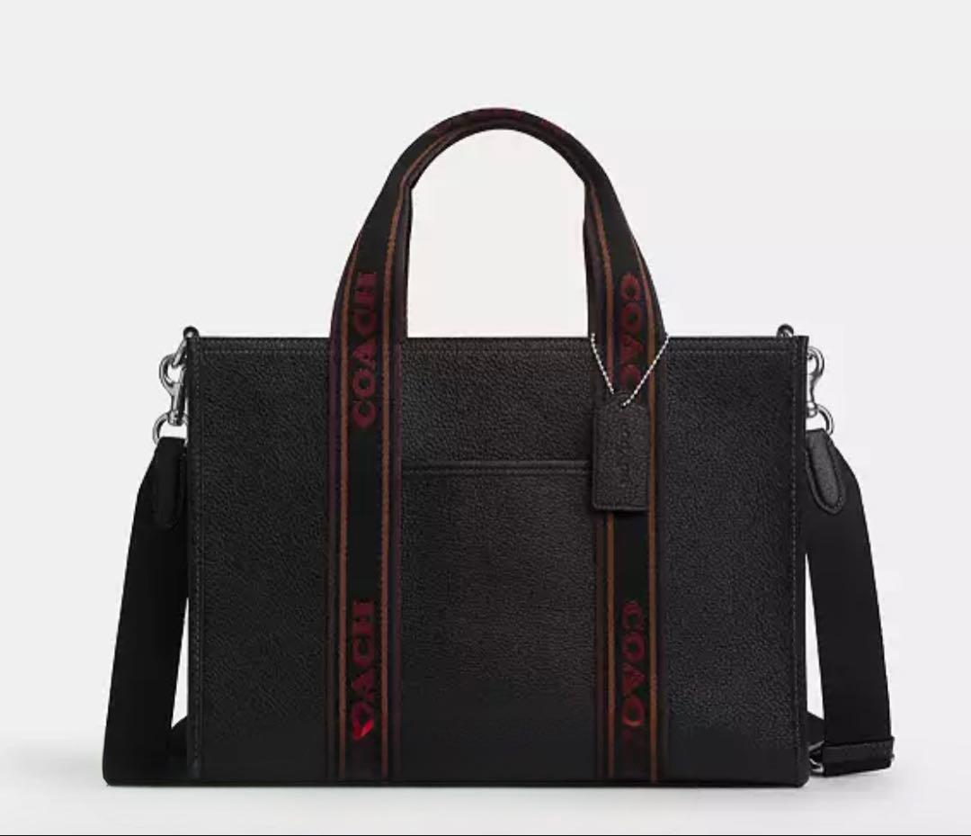 COACH ブラック トートバッグ