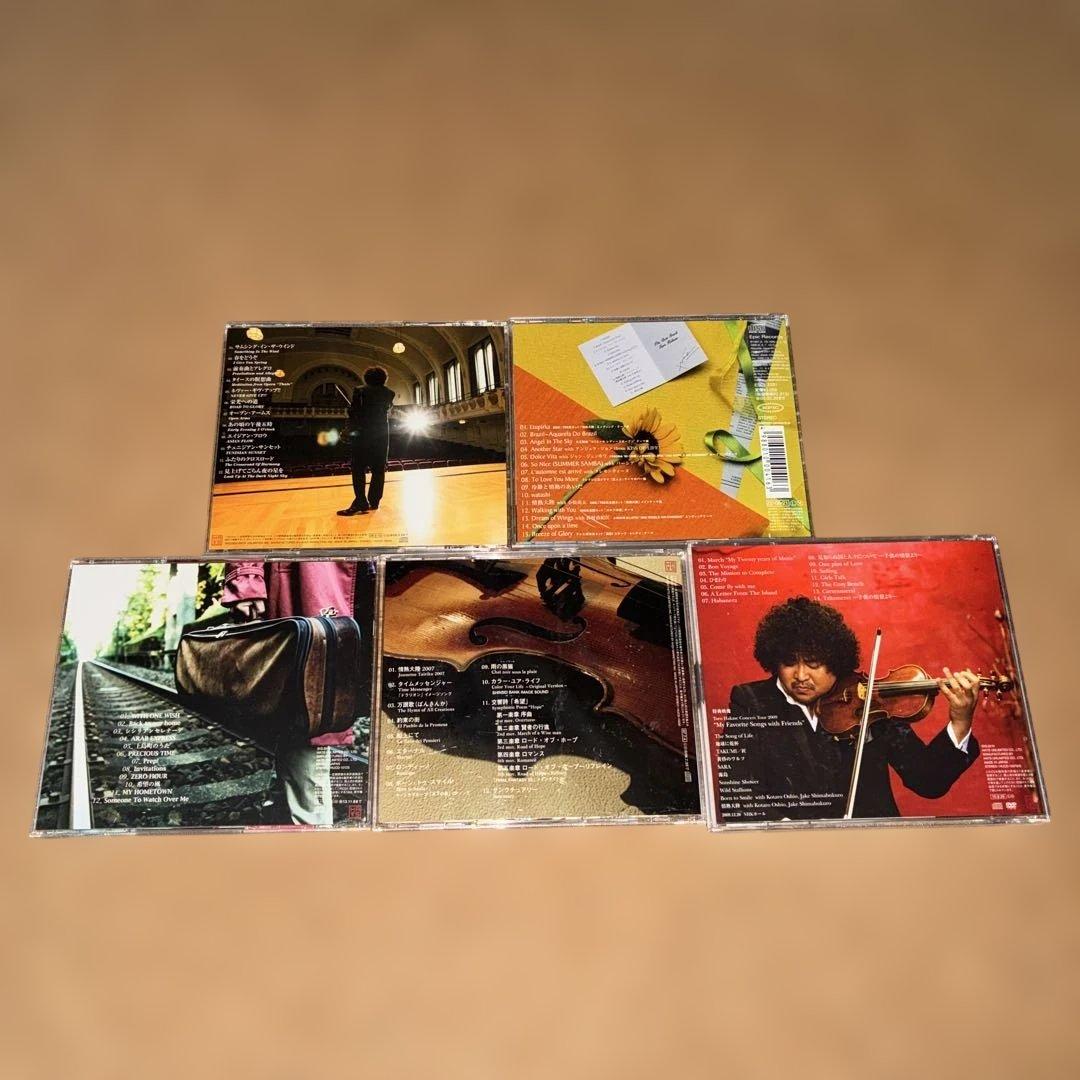 葉加瀬太郎CD5枚(うち1枚DVD付き)セット