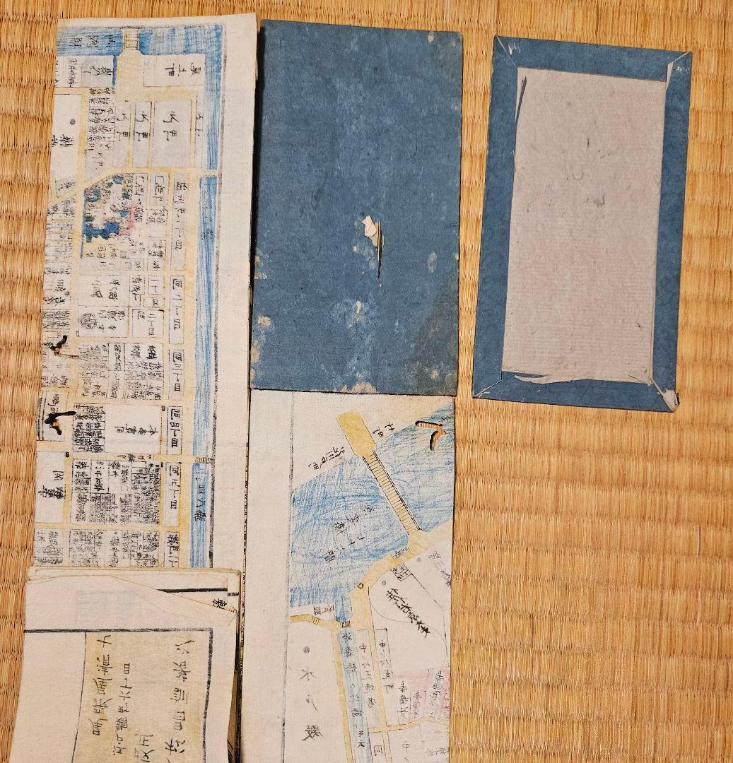 江戸切絵図【本所】尾張屋清七 古地図