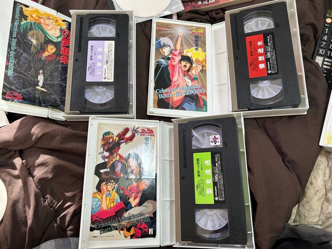 視聴確認済み天空戦記シュラト LD・VHS全巻セット