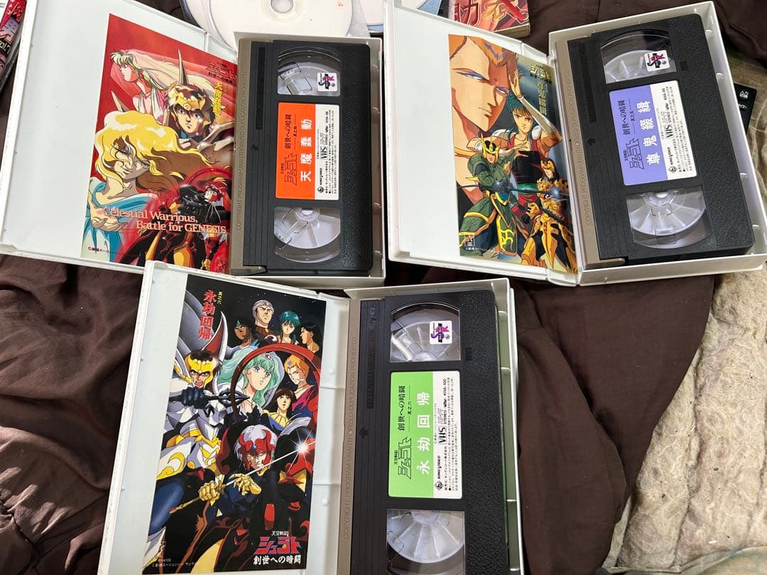 視聴確認済み天空戦記シュラト LD・VHS全巻セット