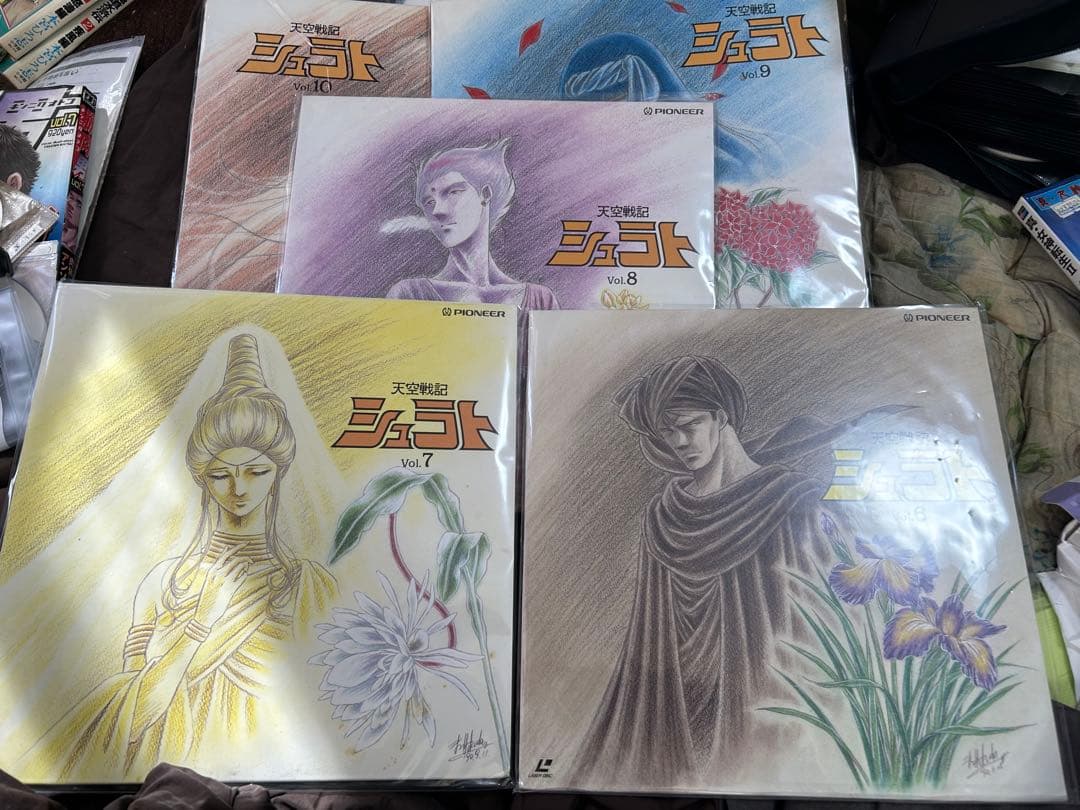 視聴確認済み天空戦記シュラト LD・VHS全巻セット