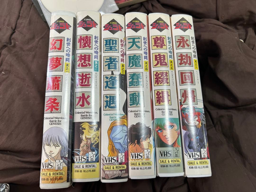 視聴確認済み天空戦記シュラト LD・VHS全巻セット