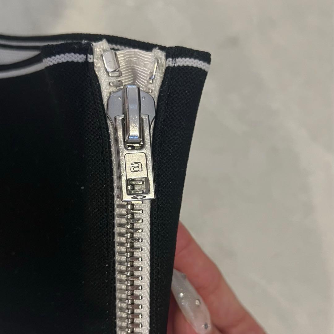 alexanderwang アレキサンダーワン ハイウェストロゴショートパンツ