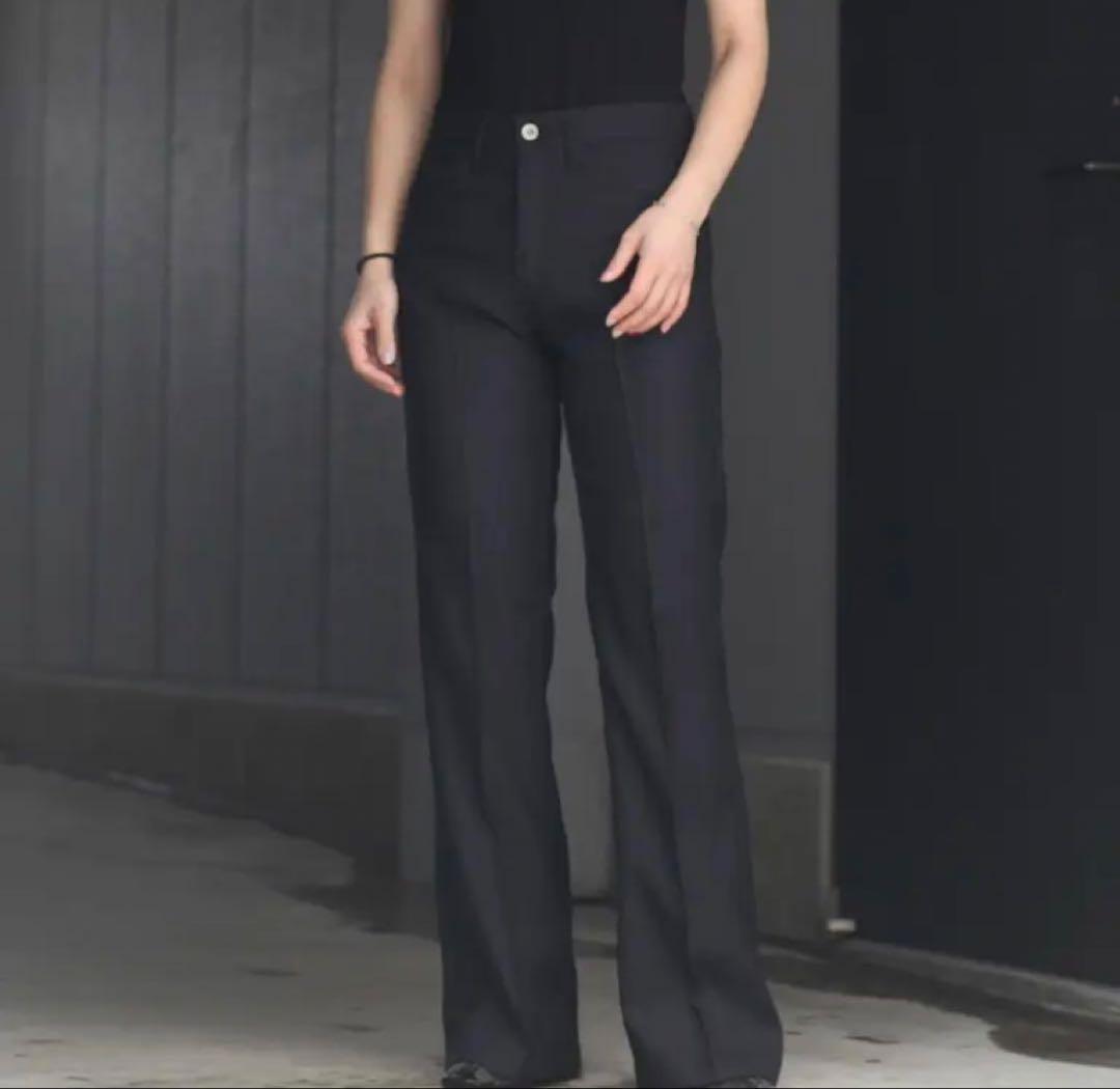 dairiku フレアパンツ 黒