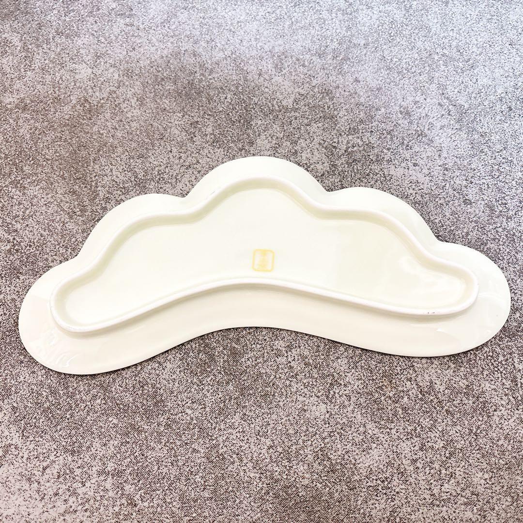 ぽんちゃんご依頼品　有田焼　松葉形前菜皿白金　鶴亀銘々皿　特別9点セット