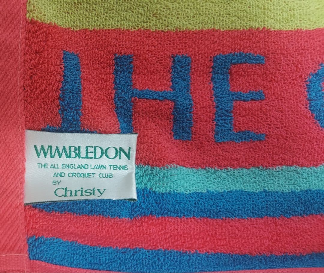 ウィンブルドン　2009年選手用バスタオル