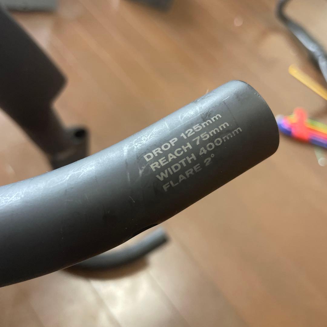 【ケーブルカバー付き】ROVAL RAPIDE ROAD BAR 400mm