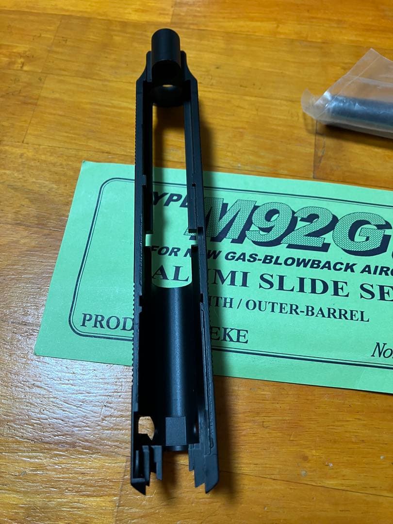 東京マルイ ベレッタ ガスカン ZEKE製 スライド CQB 未使用