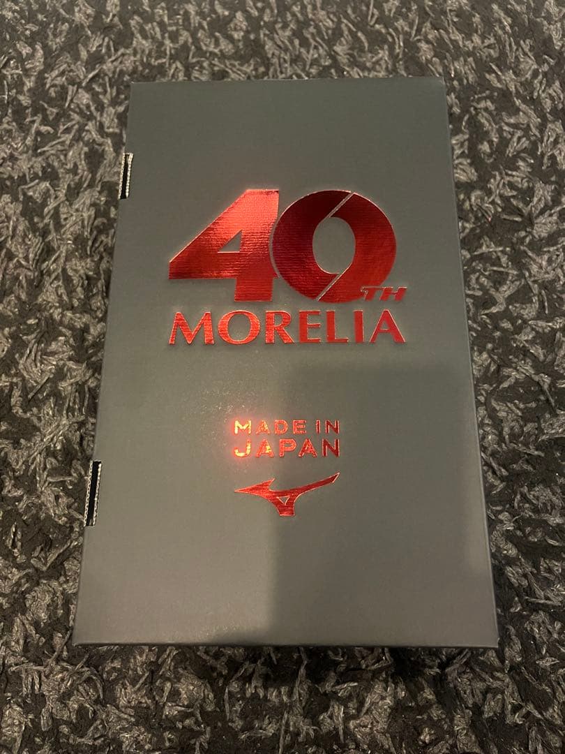 新品未使用品40周年記念限定モデル　モレリア2JAPAN 25cm ルビーレッド