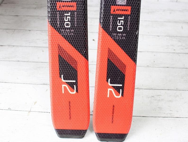 ATOMIC RED STER J2 150cm ジュニアスキー板