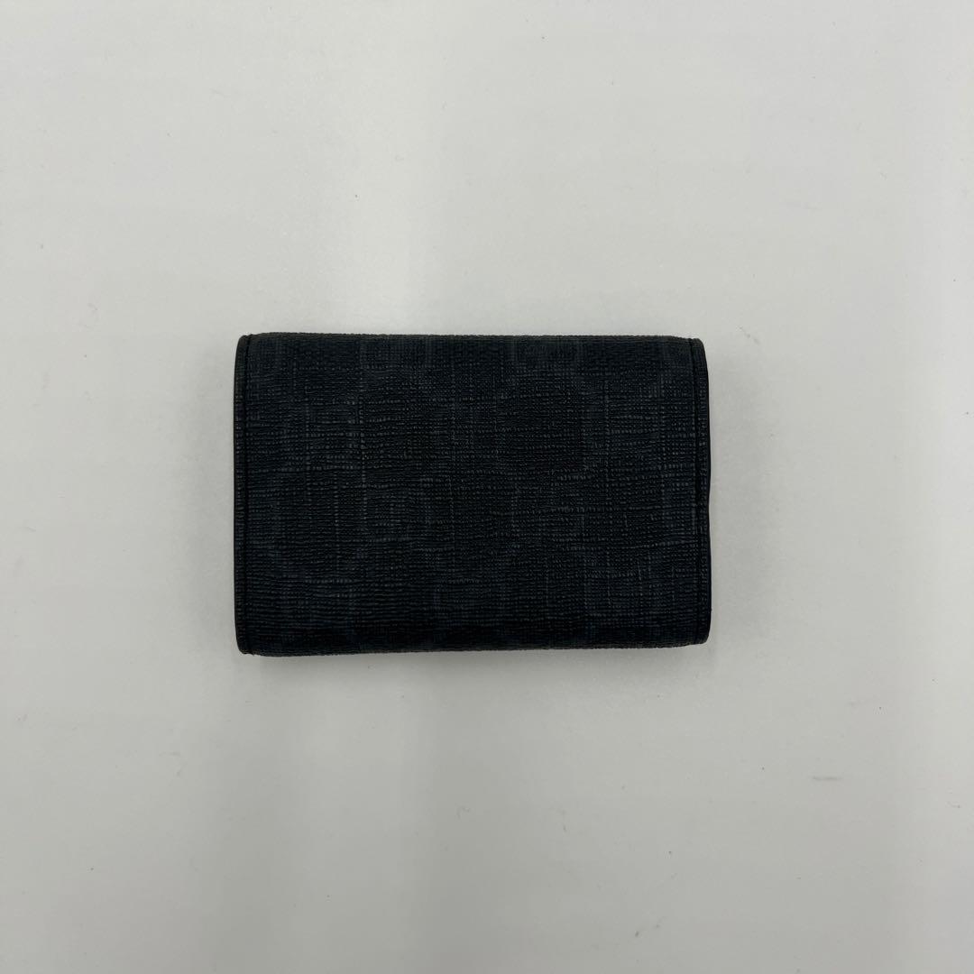 極美品 グッチ GGスプリーム PVC 6連 キーケース 138093 ブラック