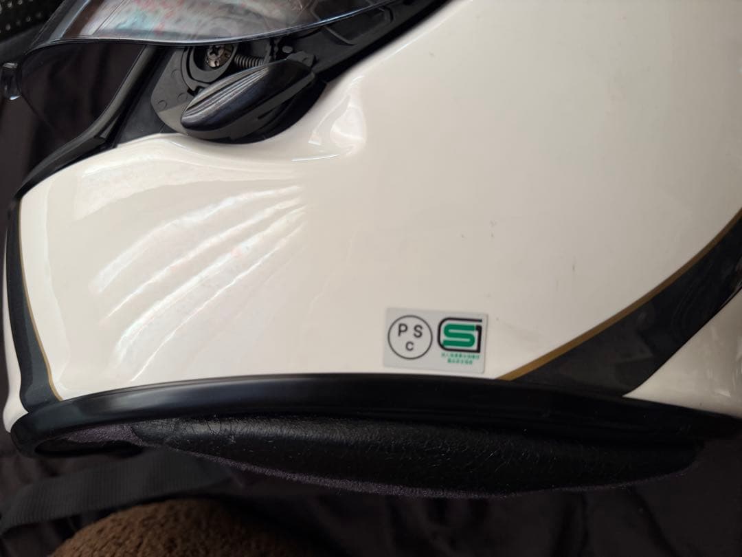 SHOEI フルフェイスヘルメット Z6 ホワイト/ブラック