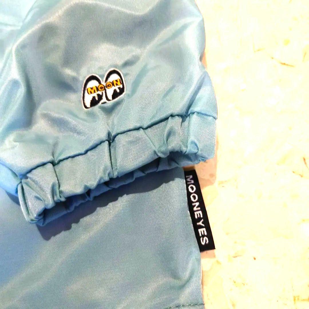 MOONEYES ミントグリーン★ 風を通さないバイク用コーチジャケット