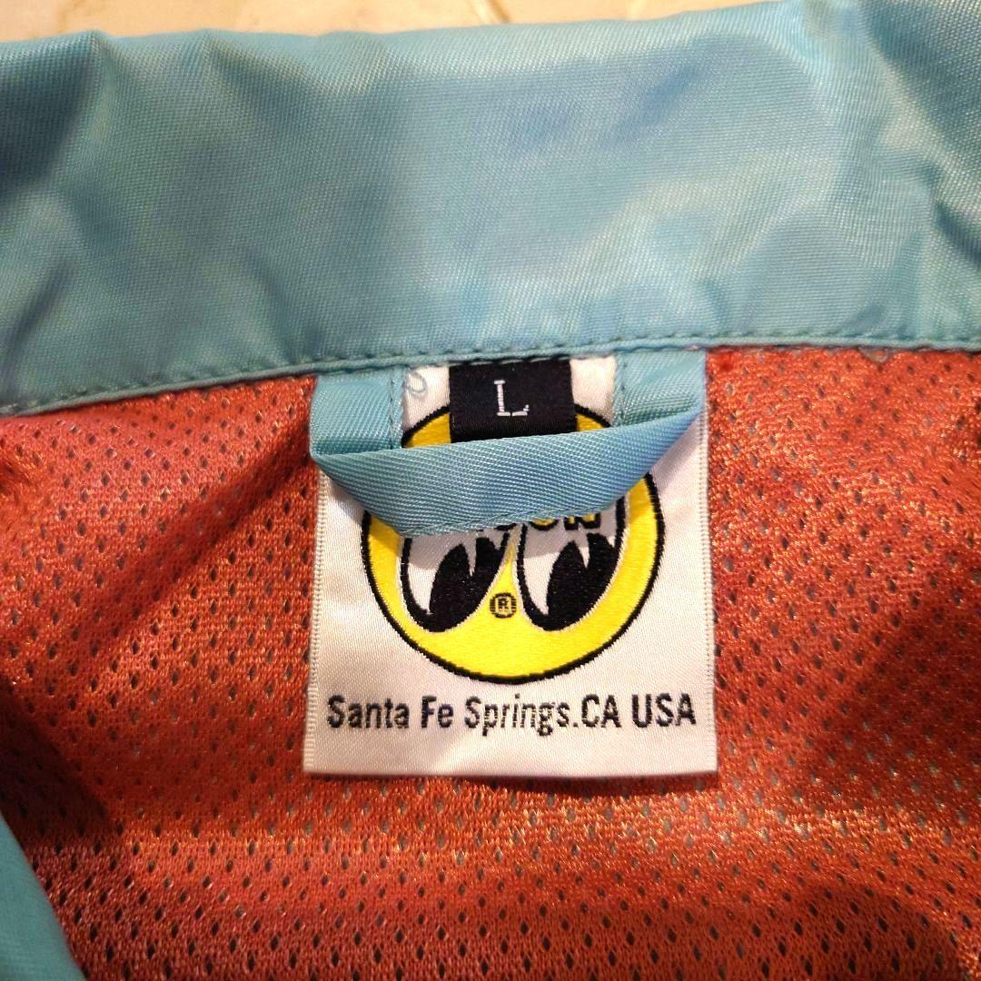 MOONEYES ミントグリーン★ 風を通さないバイク用コーチジャケット