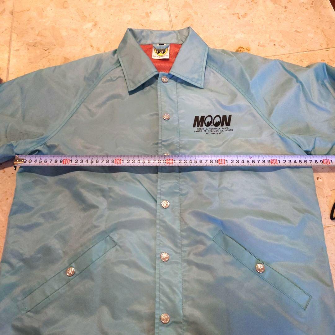 MOONEYES ミントグリーン★ 風を通さないバイク用コーチジャケット