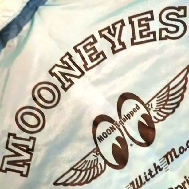 MOONEYES ミントグリーン★ 風を通さないバイク用コーチジャケット