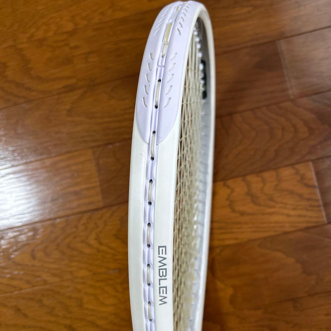 Prince EMBLEM ホワイト テニスラケット　　　120 グリップ2